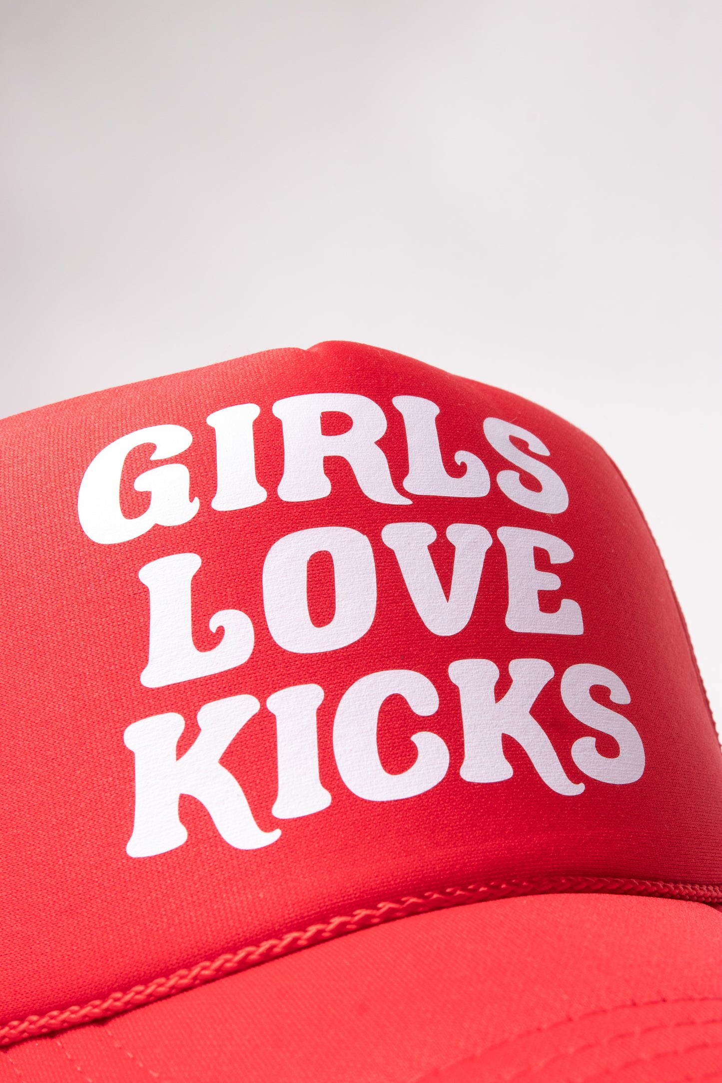 GLK Logo Trucker Hat- Red