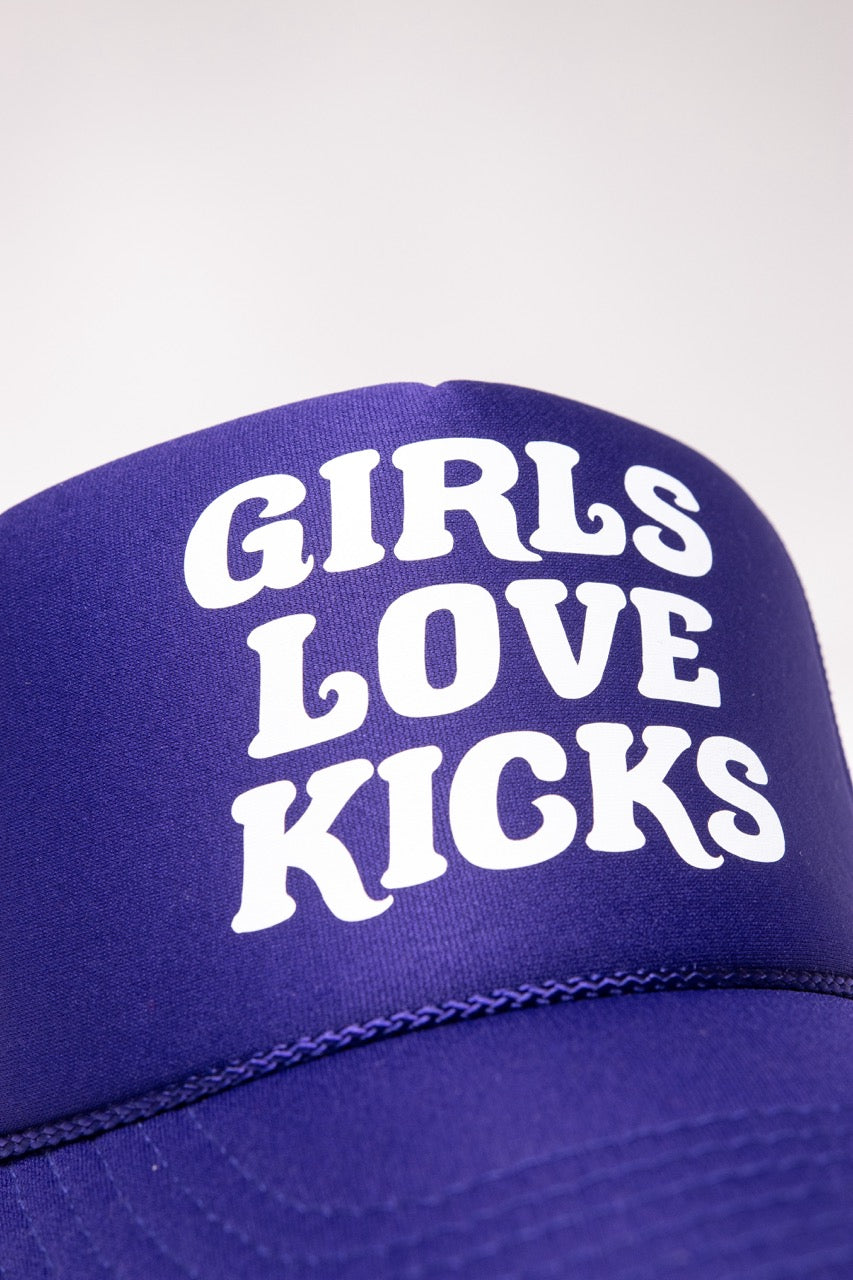 GLK Logo Trucker Hat- Purple