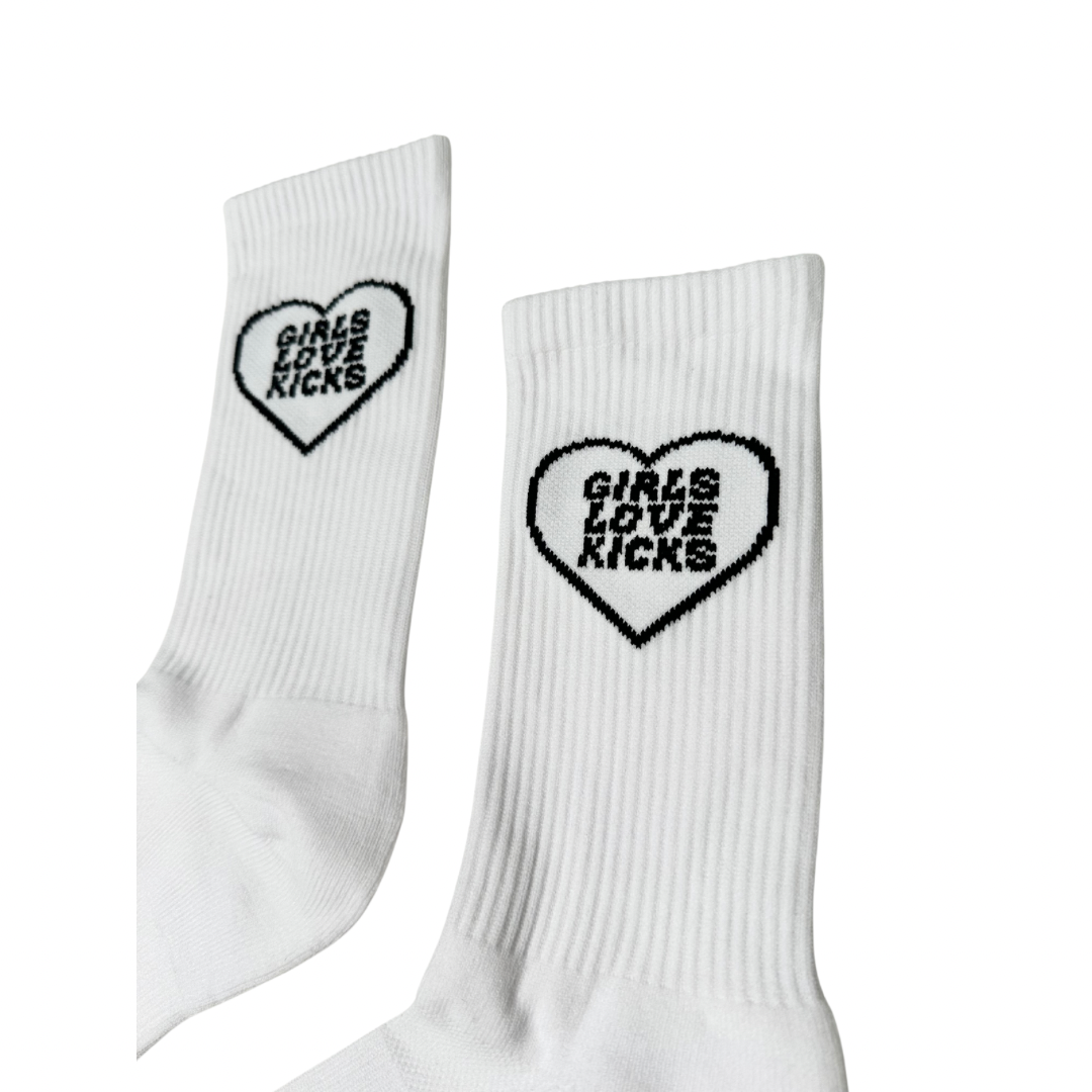 GLK Athletic- Heart Logo Socks