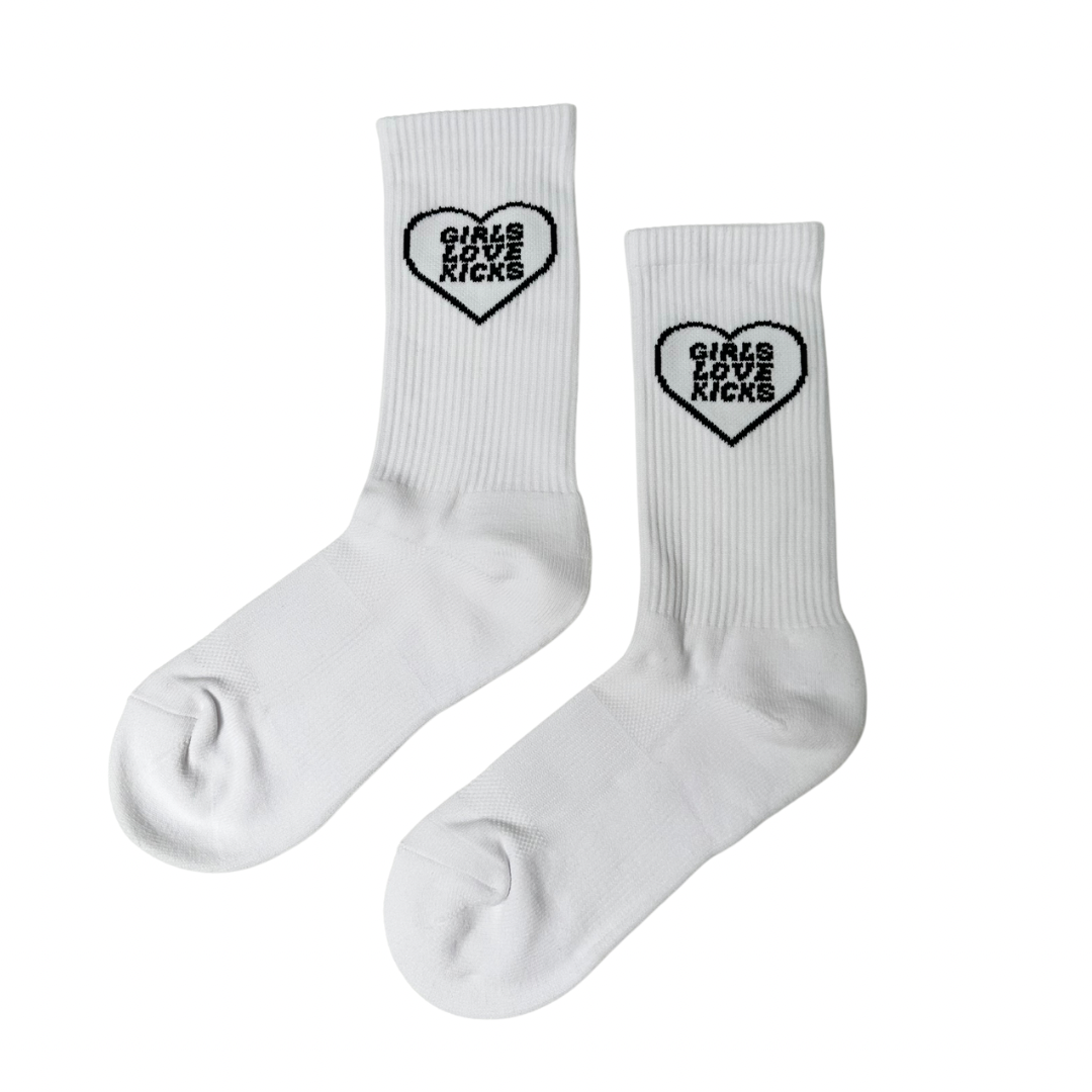 GLK Athletic- Heart Logo Socks