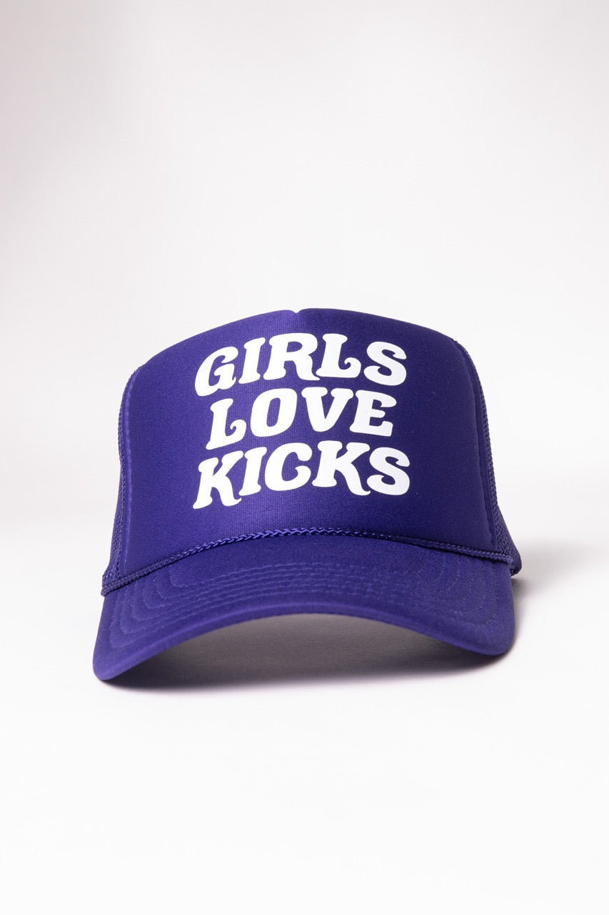 GLK Logo Trucker Hat- Purple