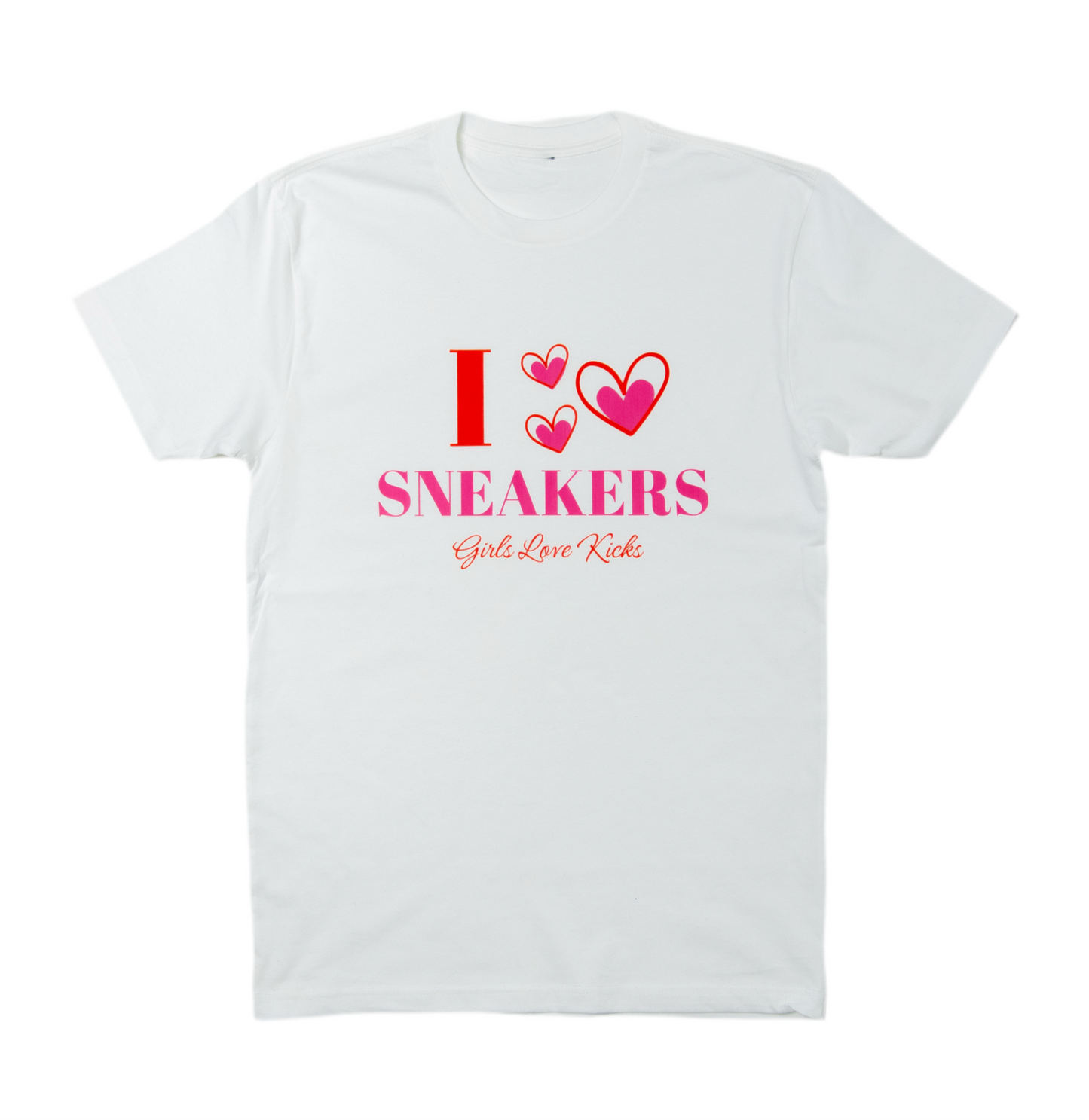 I Heart SNKRS- White Tee