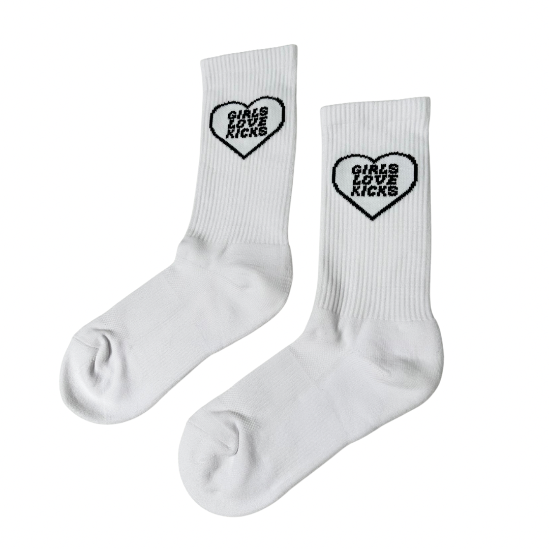 GLK Athletic- Heart Logo Socks