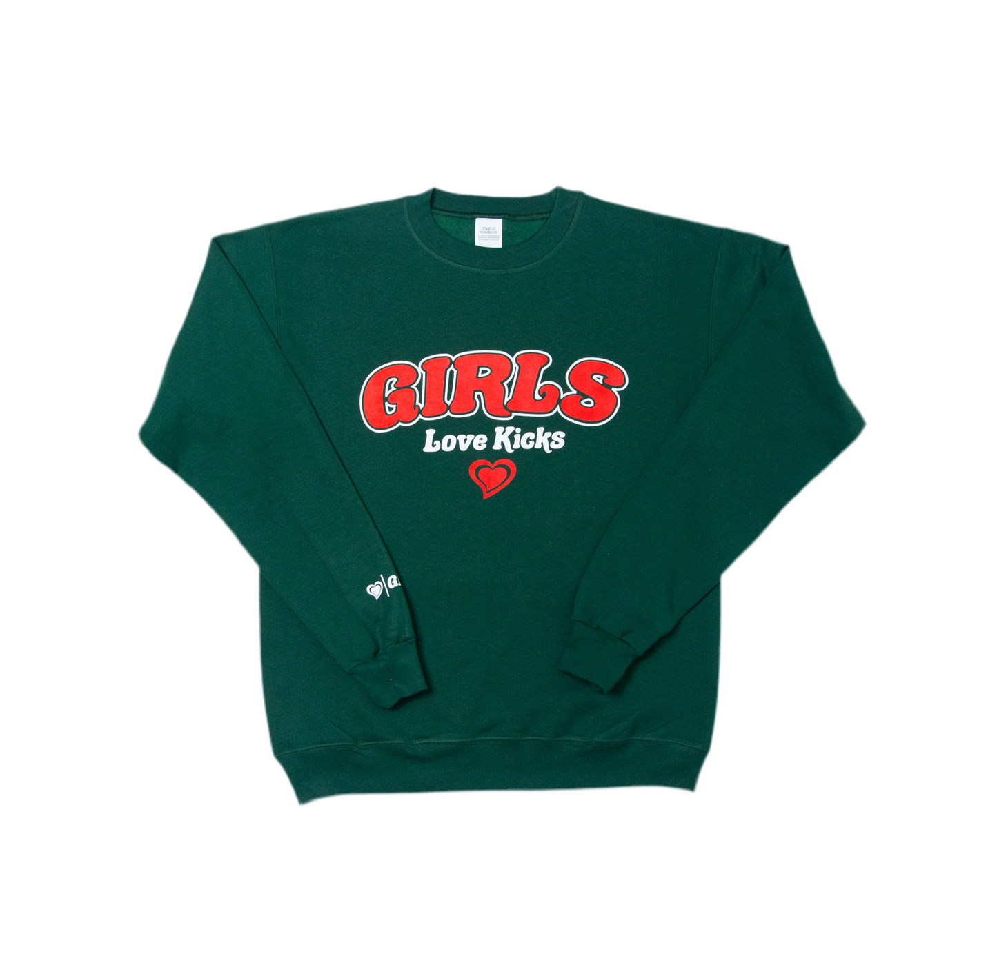 Girls Crewneck (Green)