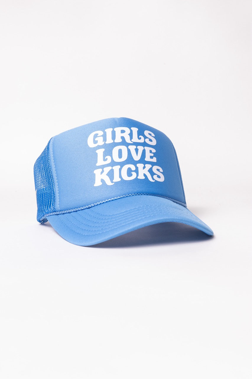 GLK Logo Trucker Hat- Sky Blue