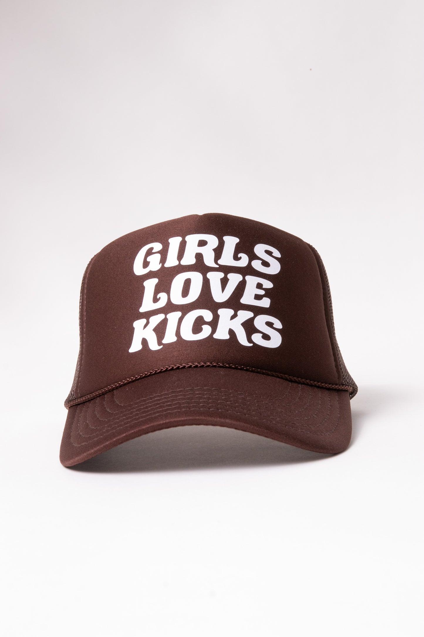 GLK Logo Trucker Hat- Brown
