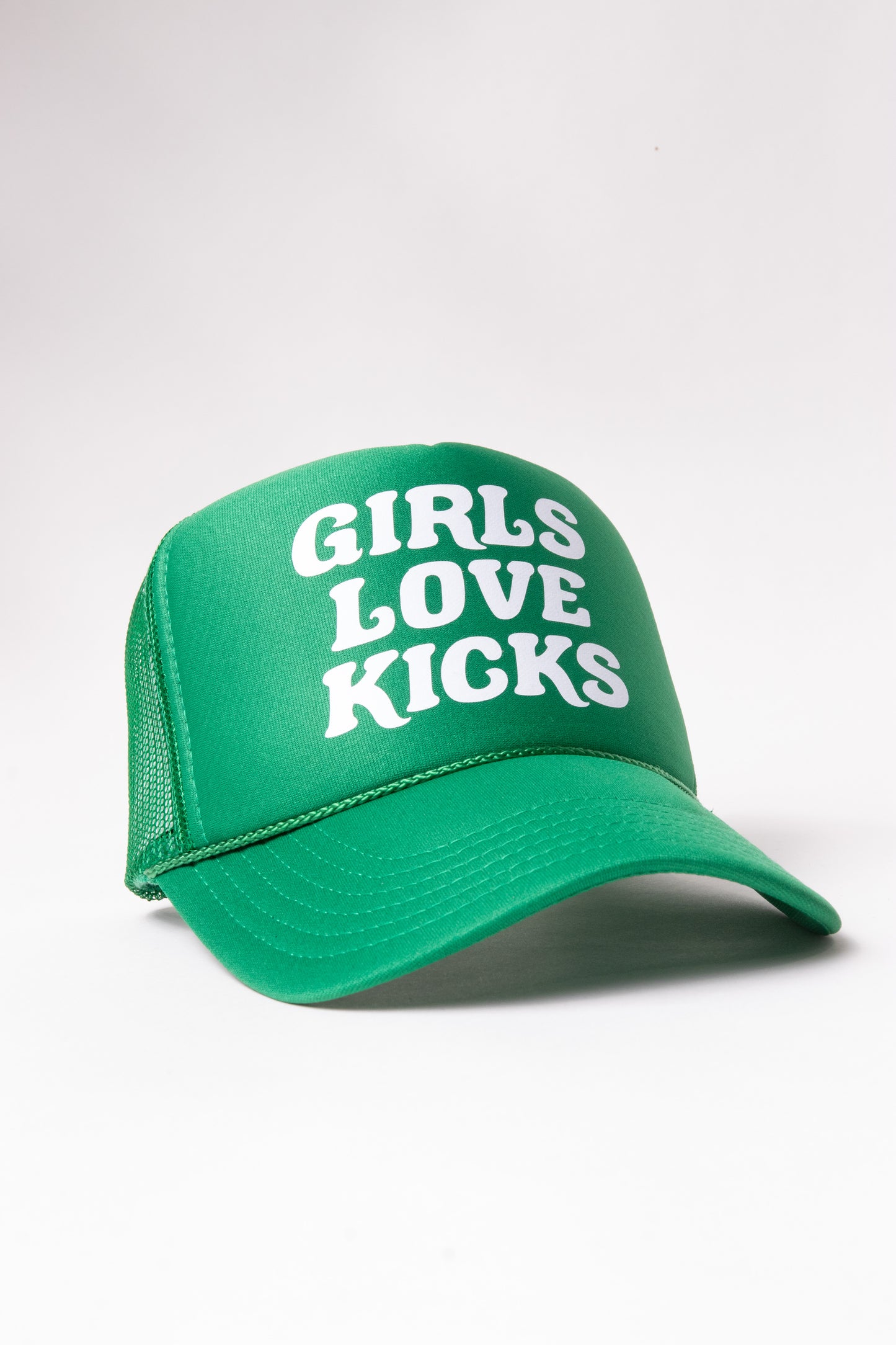 GLK Logo Trucker Hat- Kelly Green