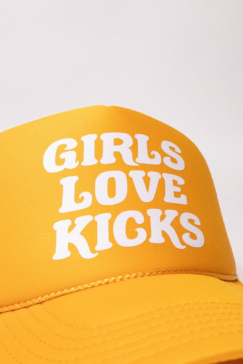 GLK Logo Trucker Hat- Gold