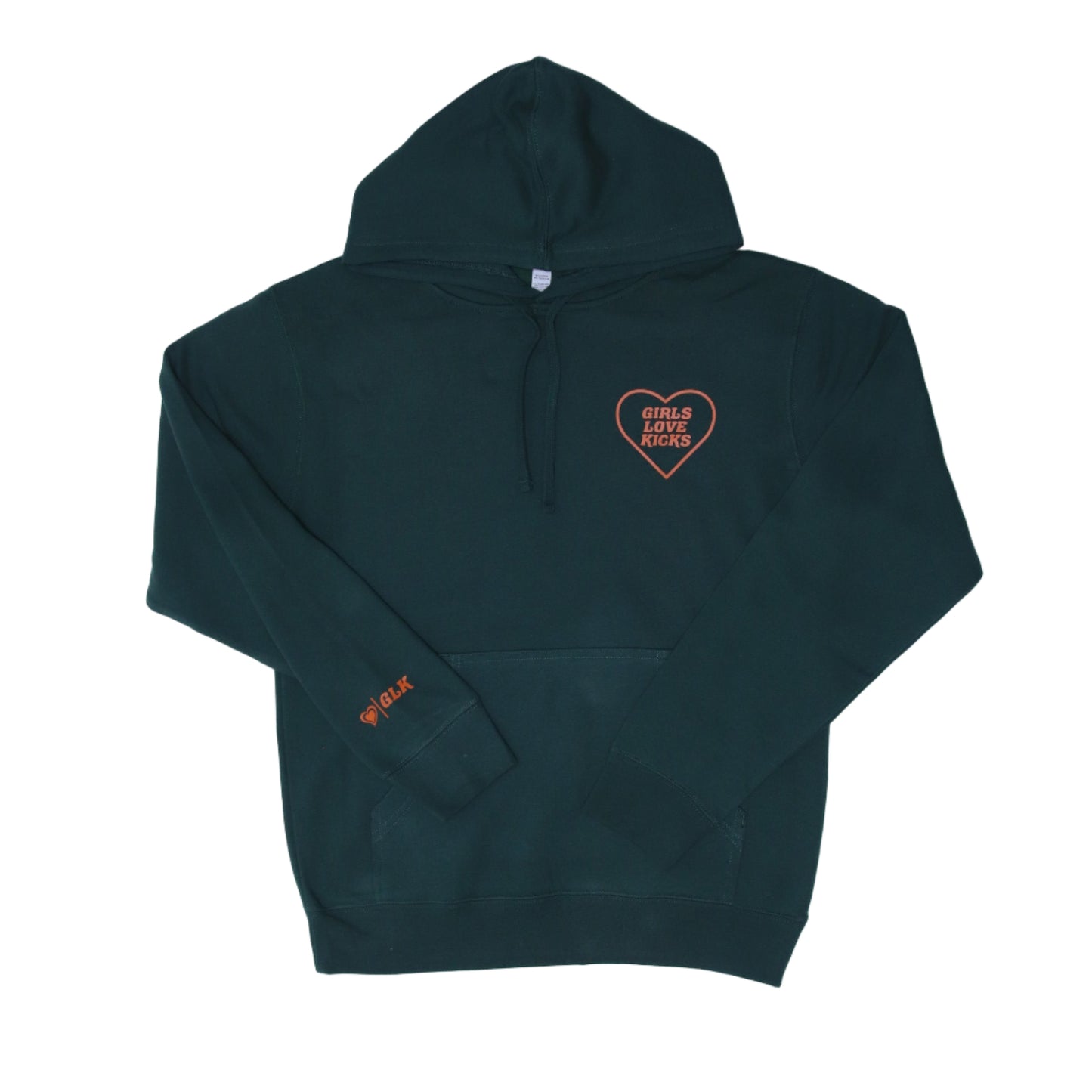 GLK - Forest Green/Orange Hoodie