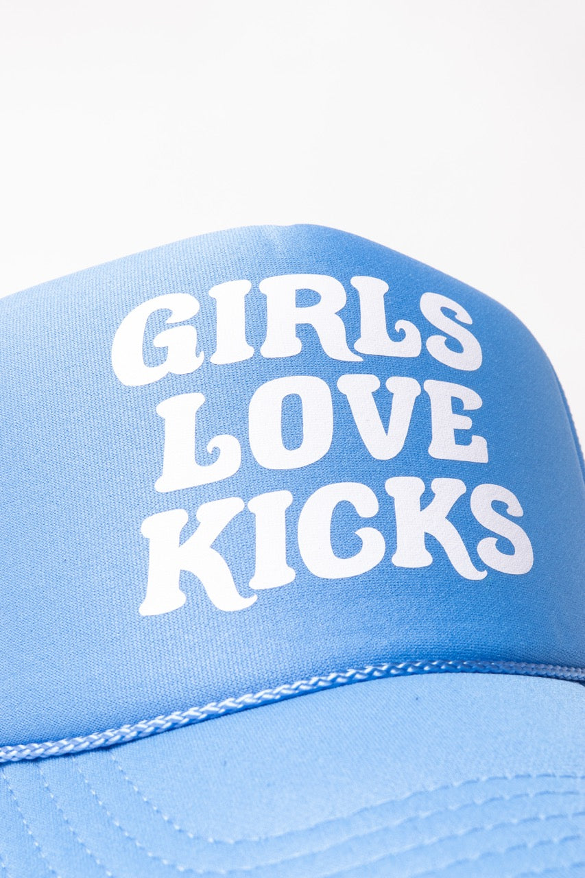 GLK Logo Trucker Hat- Sky Blue