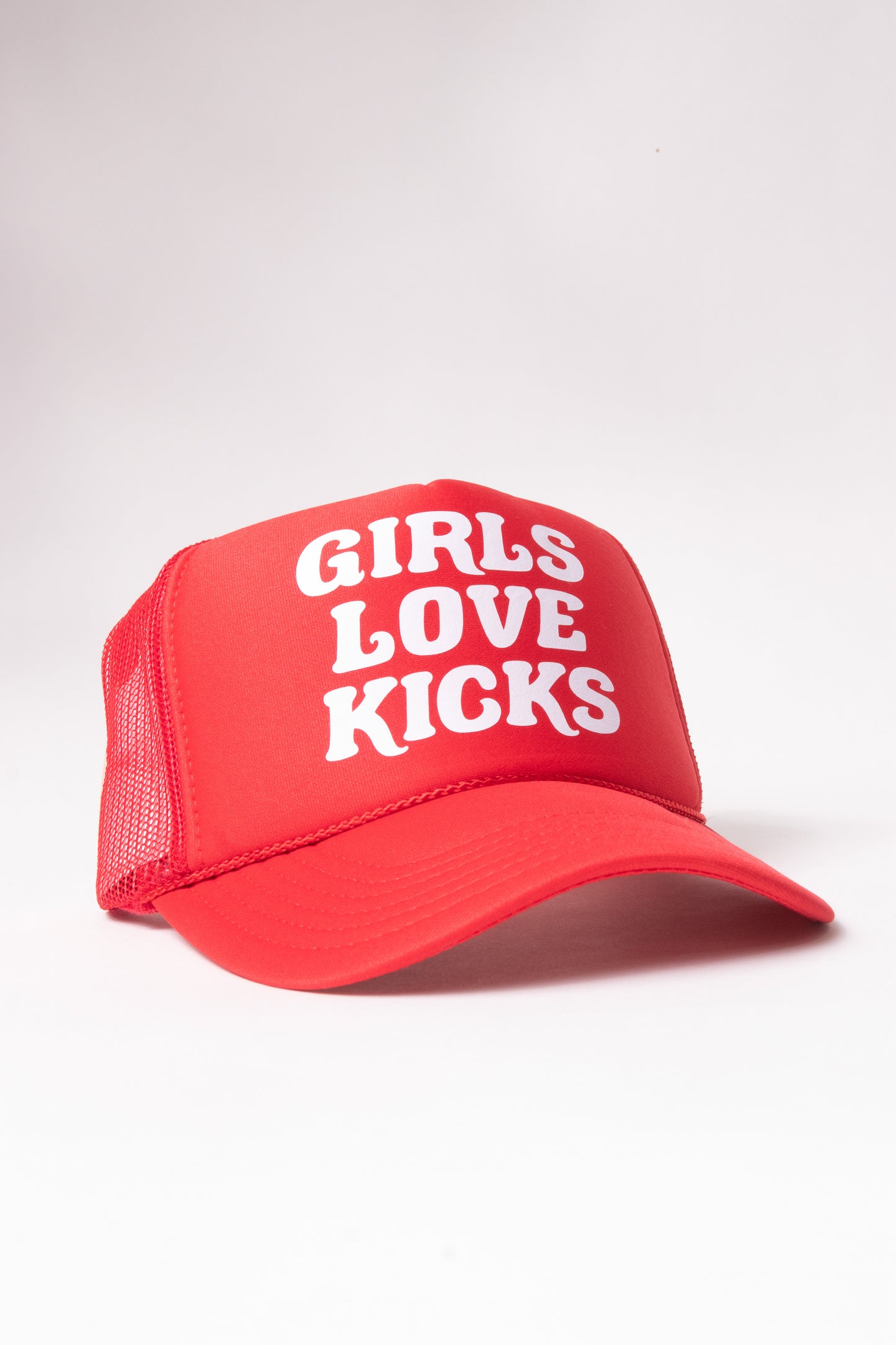 GLK Logo Trucker Hat- Red