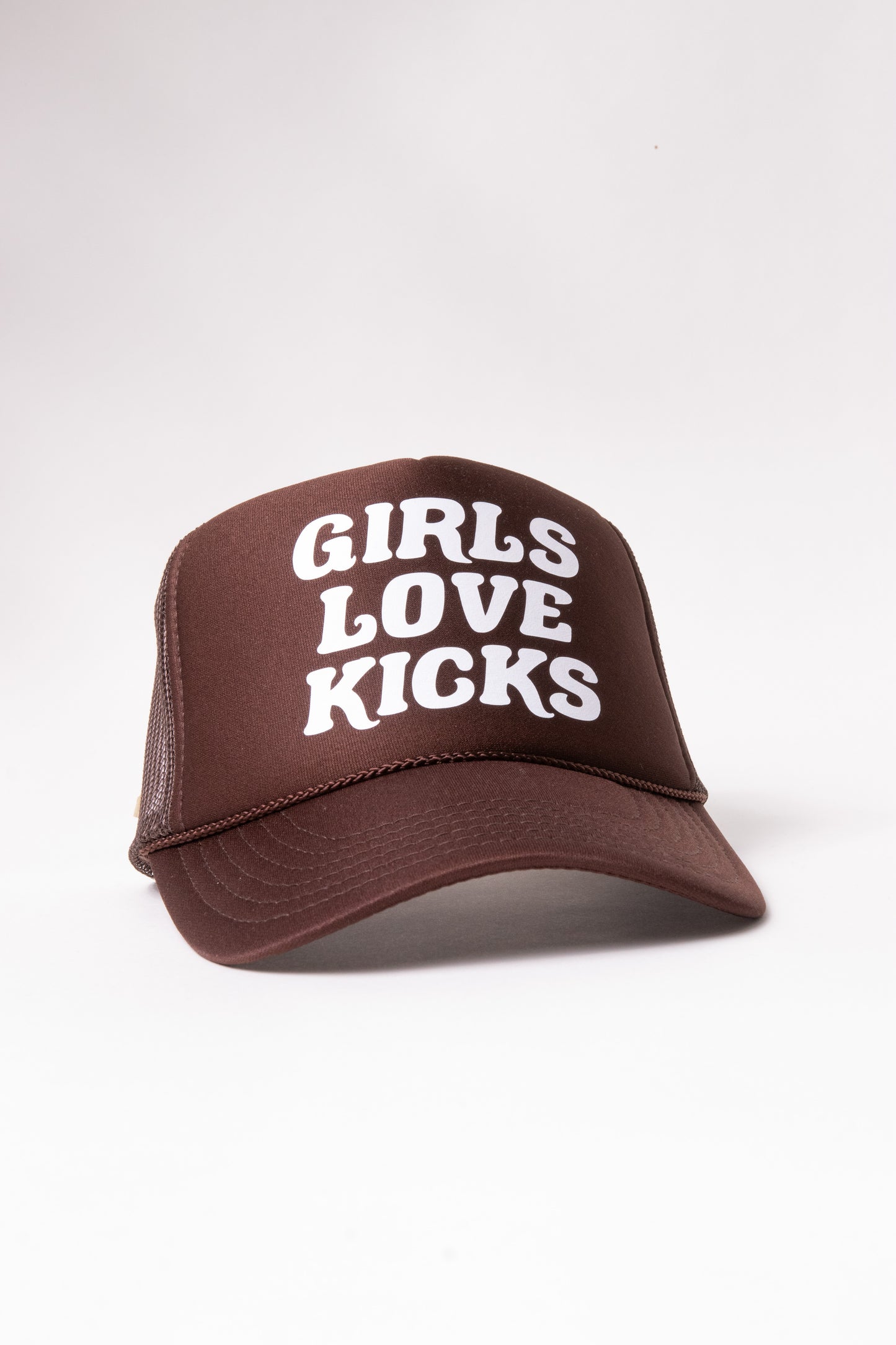 GLK Logo Trucker Hat- Brown