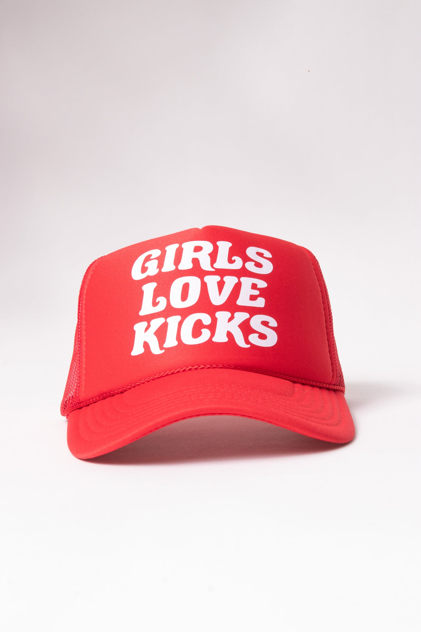 GLK Logo Trucker Hat- Red