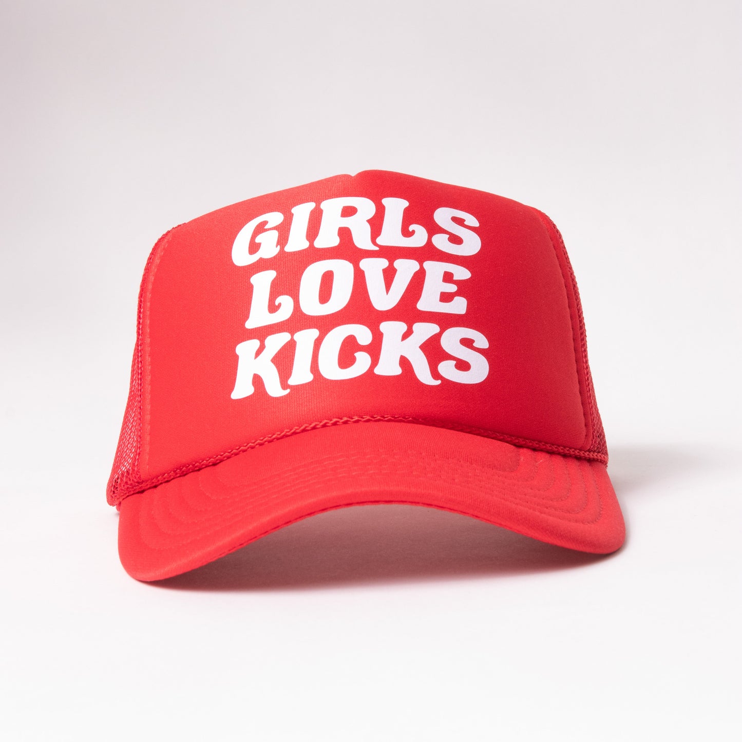 GLK Logo Trucker Hat- Red