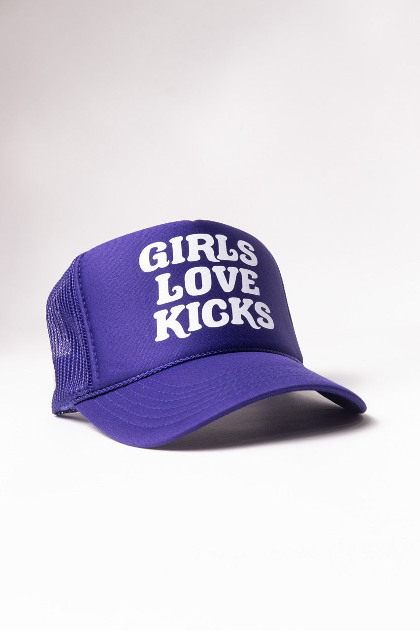 GLK Logo Trucker Hat- Purple