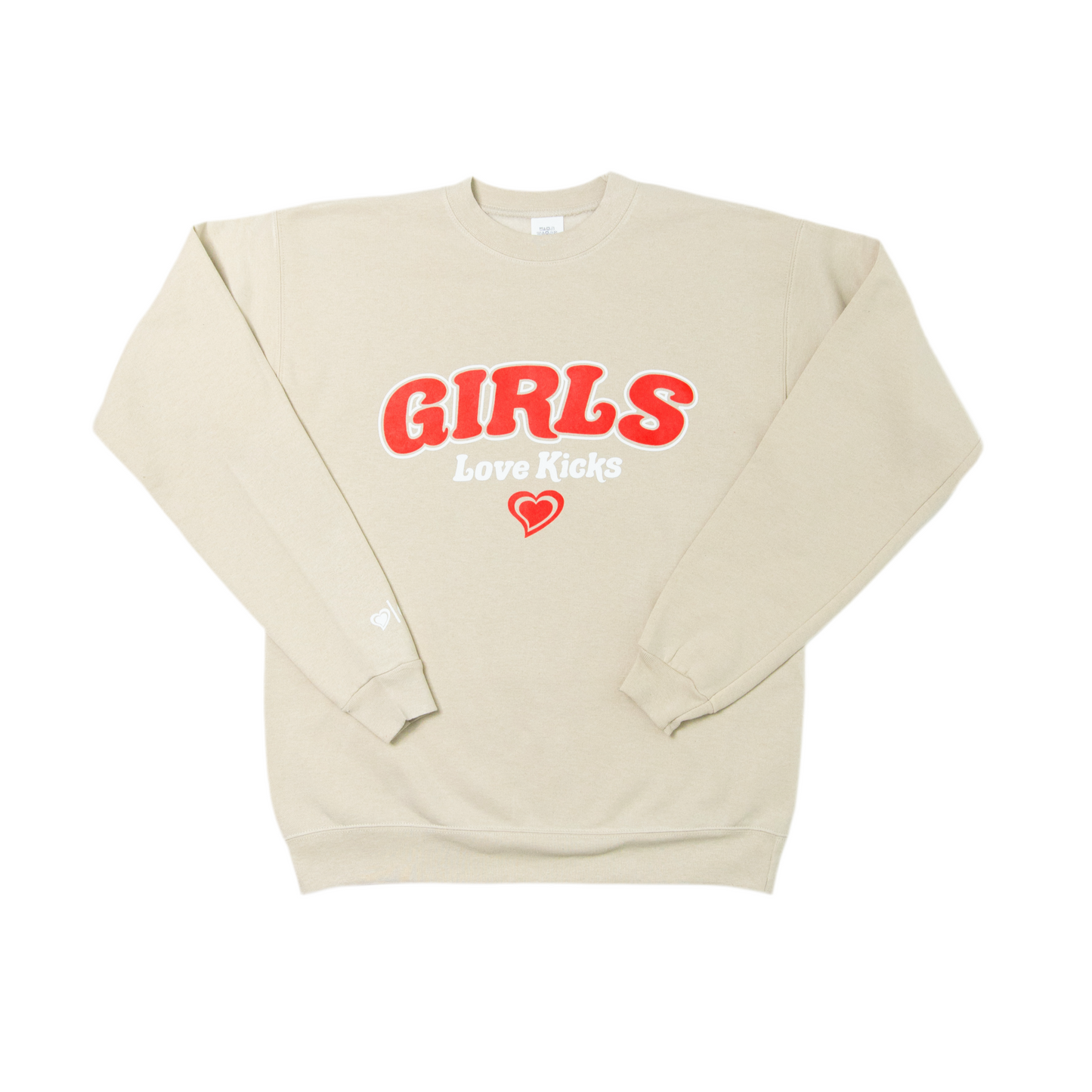 Girls Crewneck (Tan)