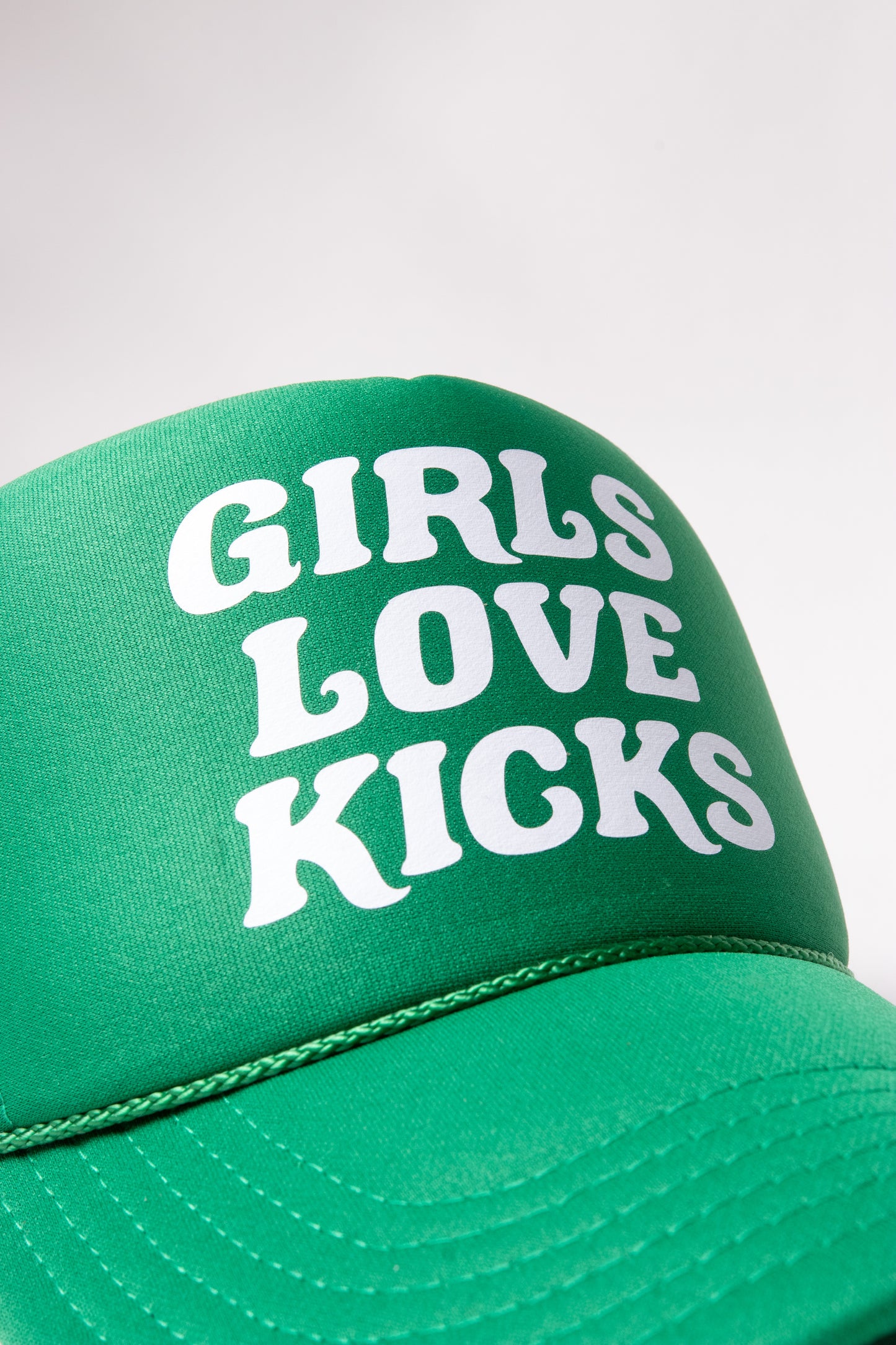 GLK Logo Trucker Hat- Kelly Green