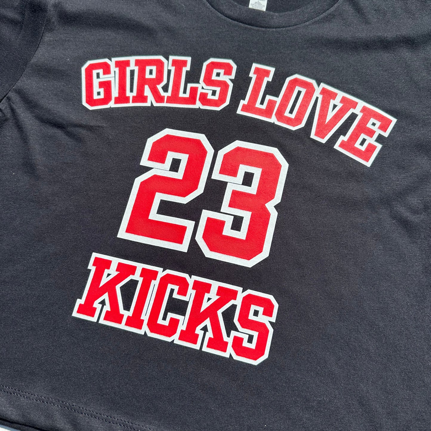 GLK 23 Crop Tee- Black