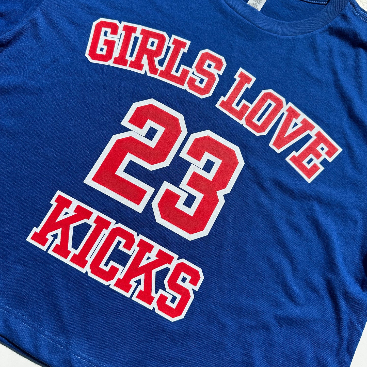 GLK 23 Crop Tee- Royal Blue