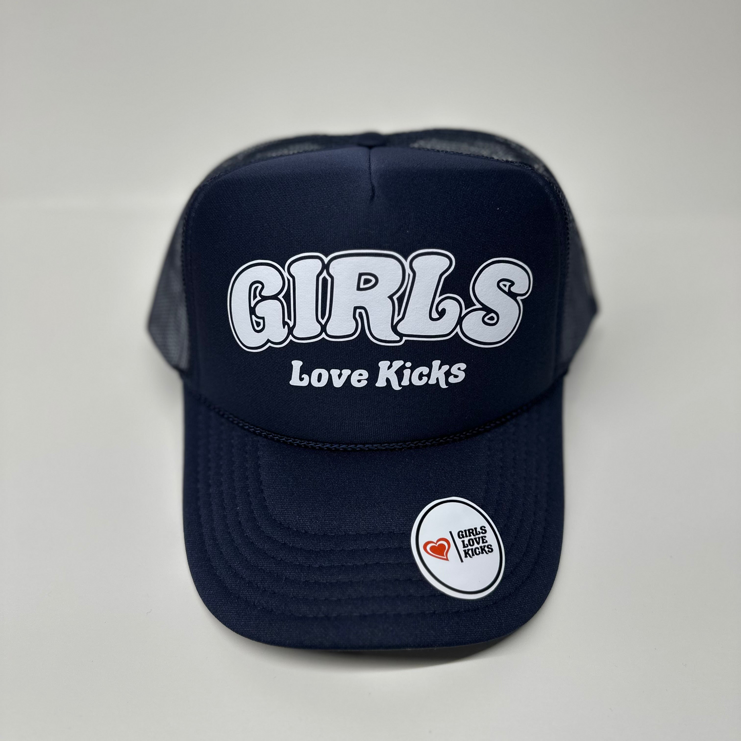 GLK Logo 2 Trucker Hat- Navy