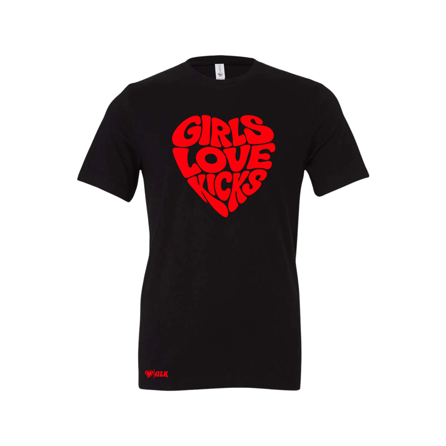 GLK Retro Heart- Black/Red