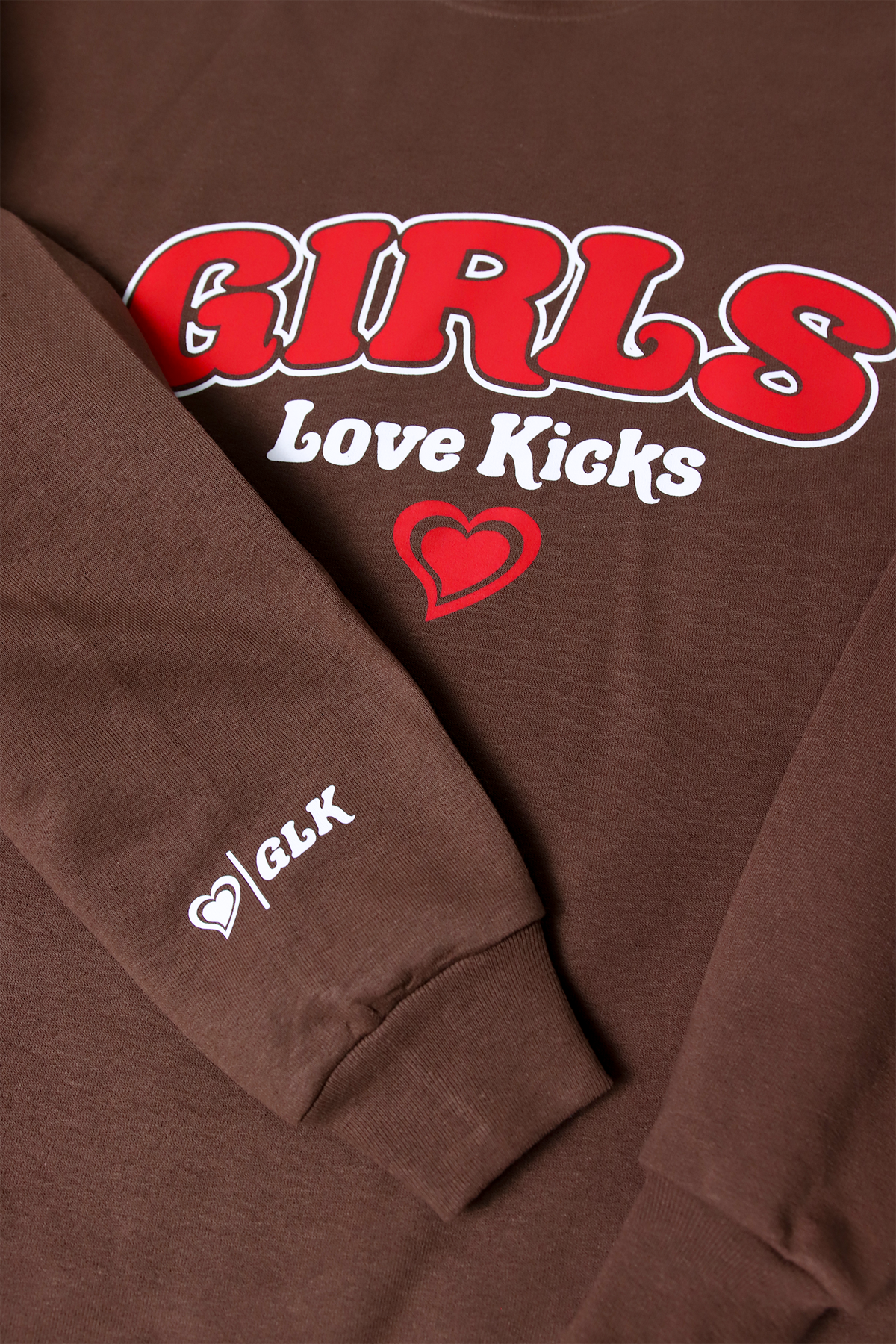 Girls Crewneck (Brown)