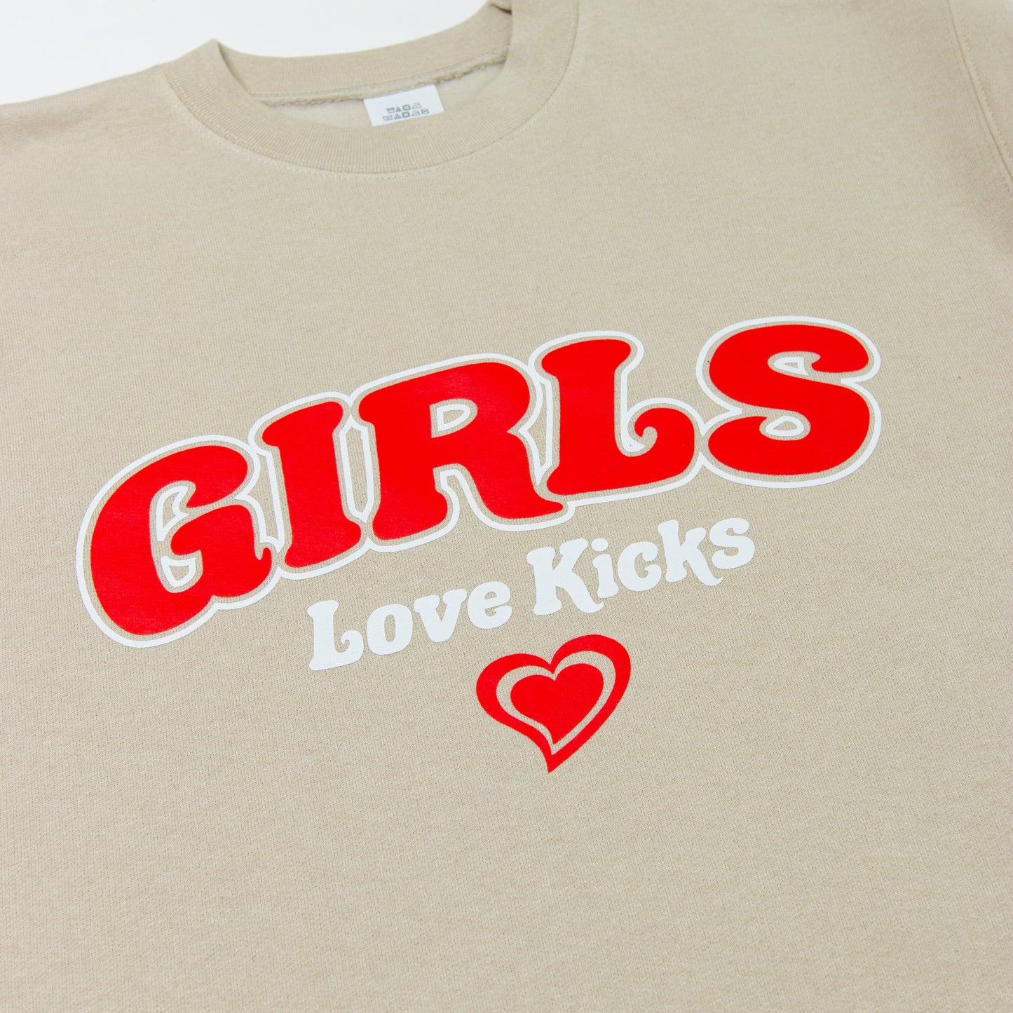 Girls Crewneck (Tan)