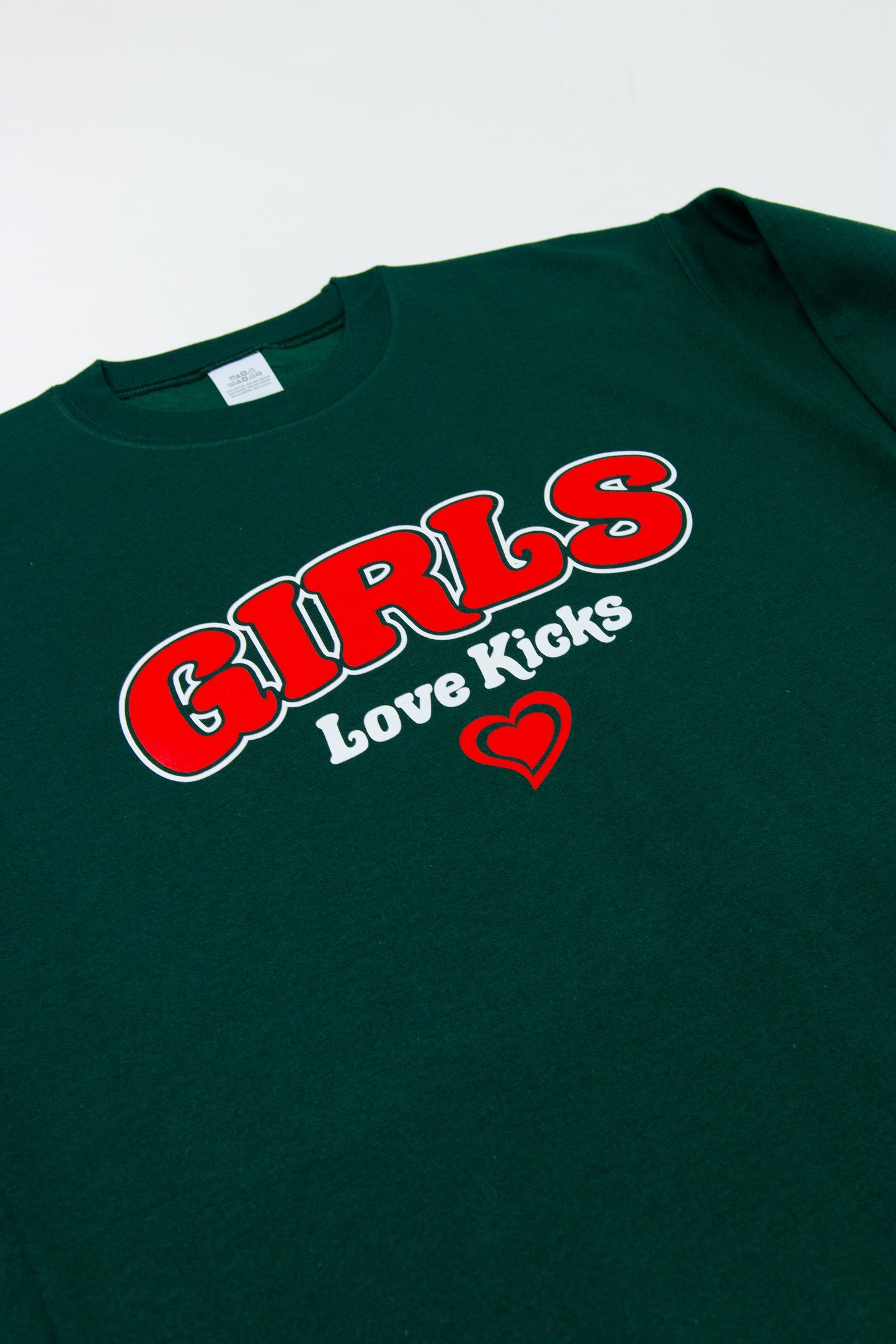 Girls Crewneck (Green)