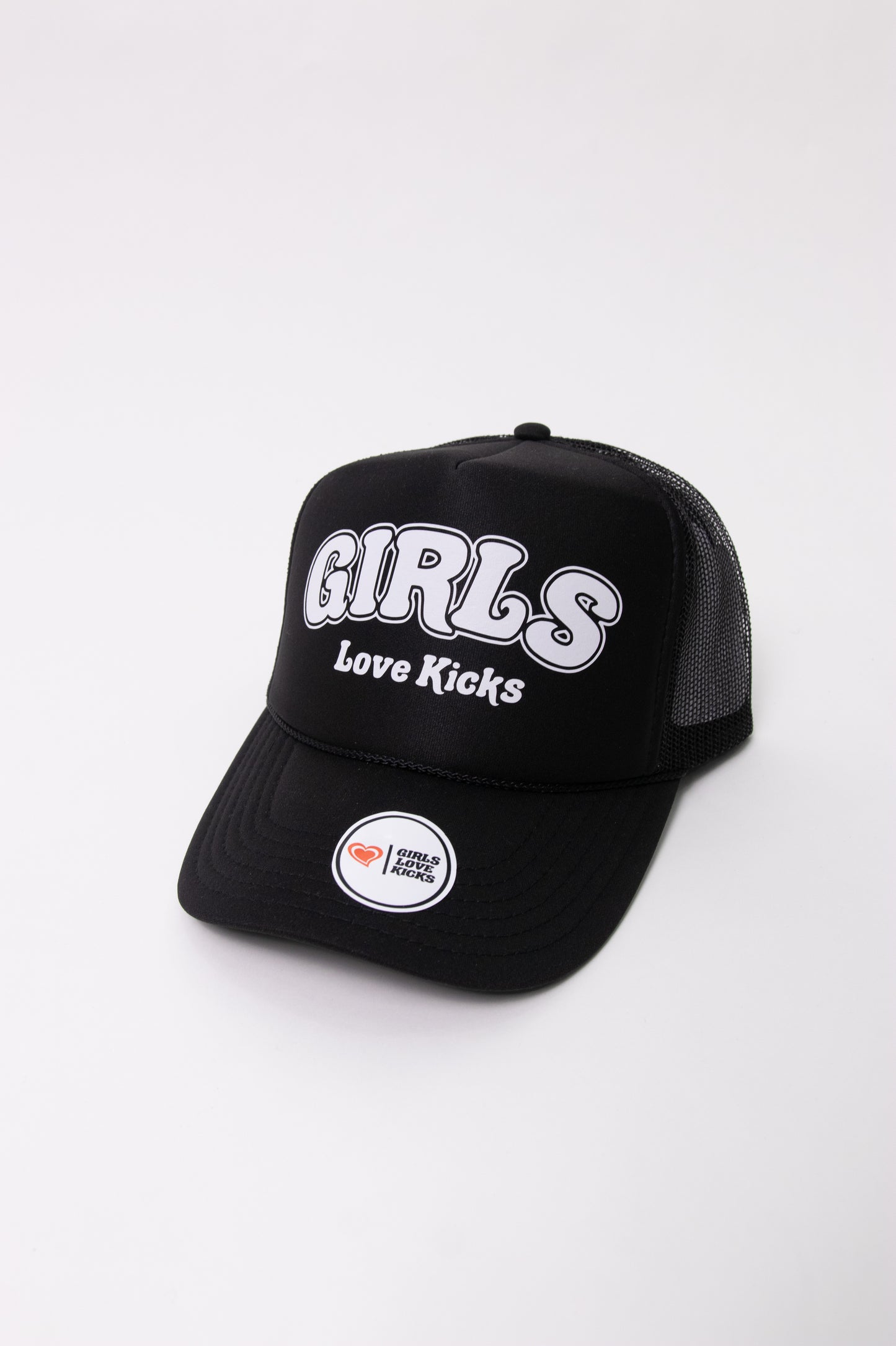GLK Logo 2 Trucker Hat- Black