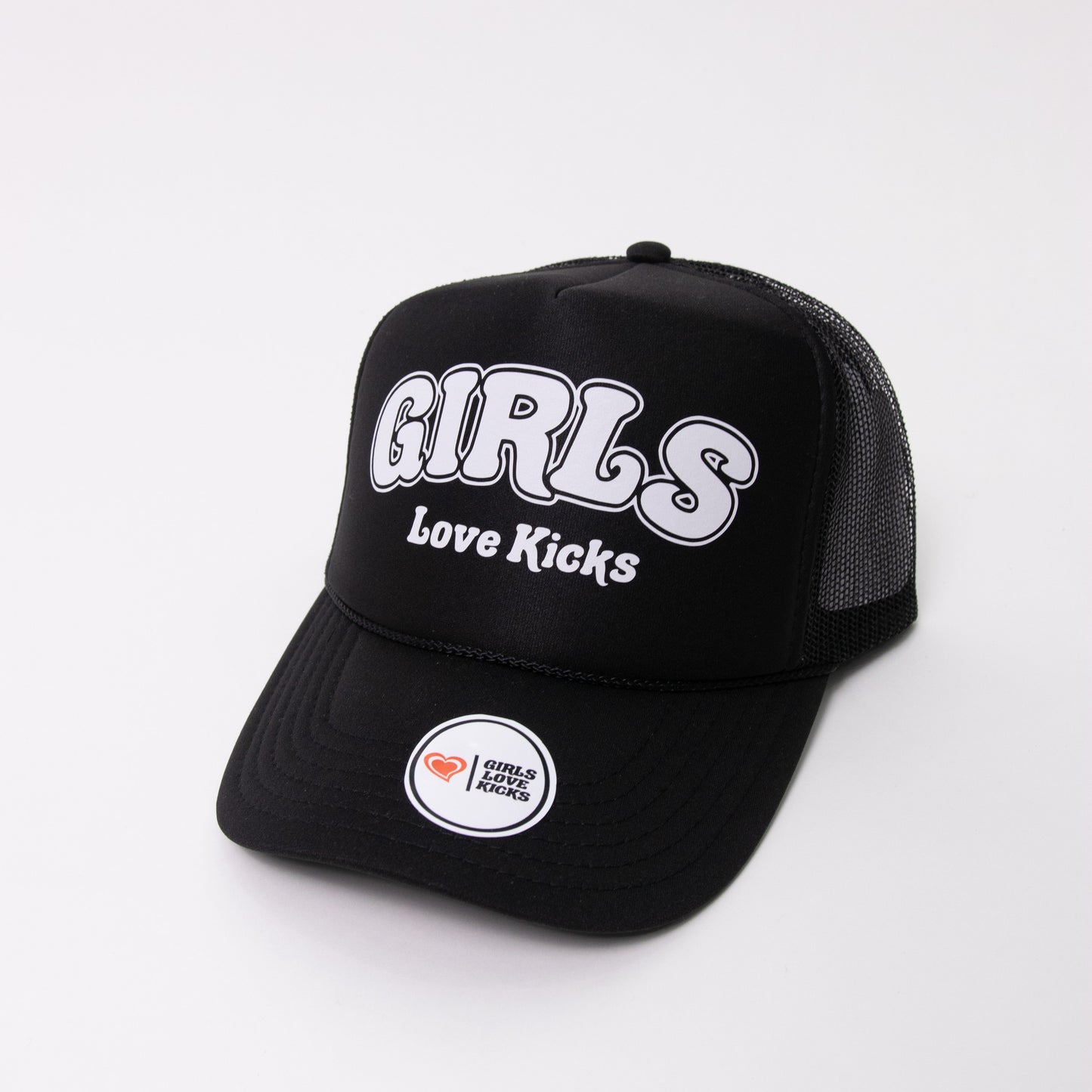 GLK Logo 2 Trucker Hat- Black