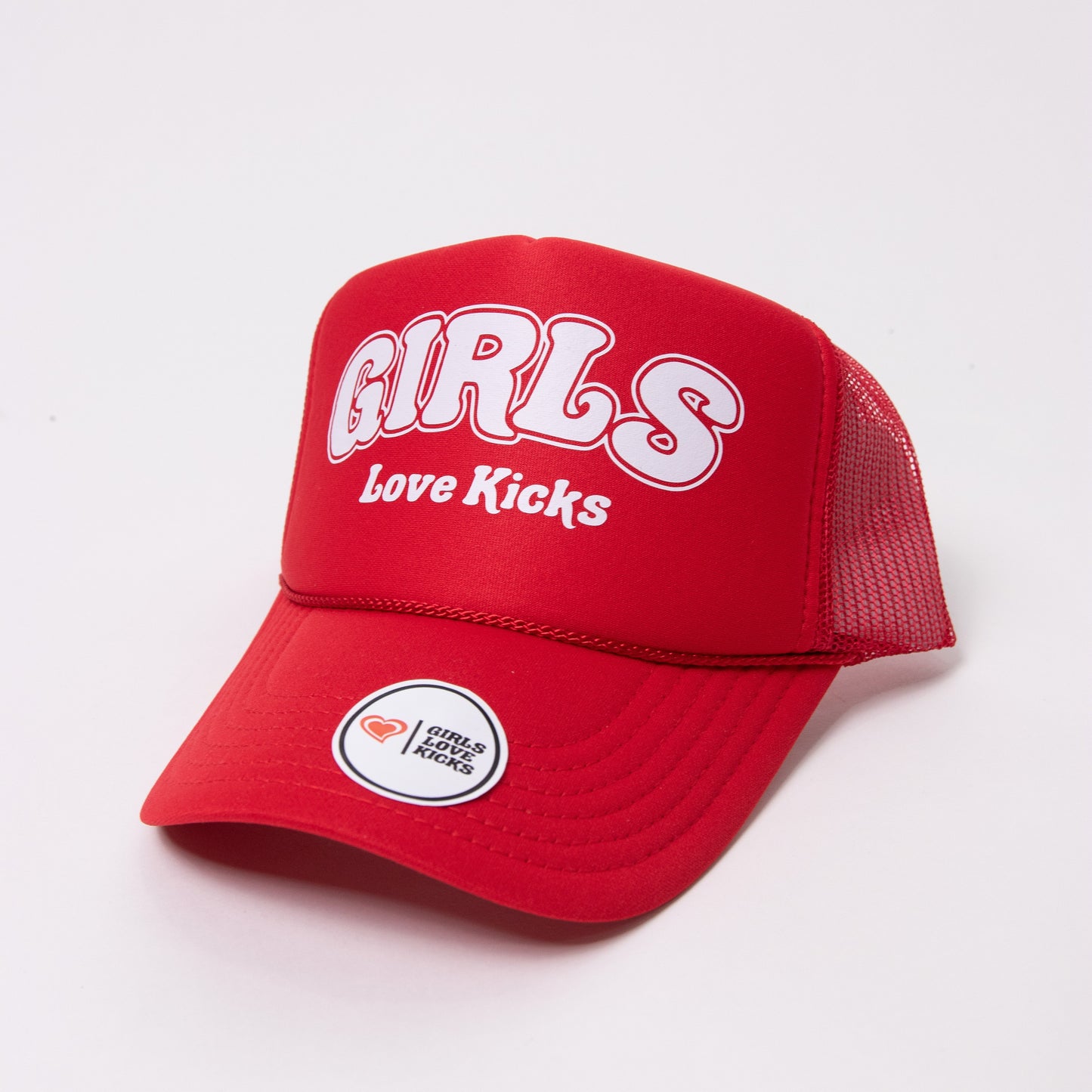 GLK Logo 2 Trucker Hat- Red