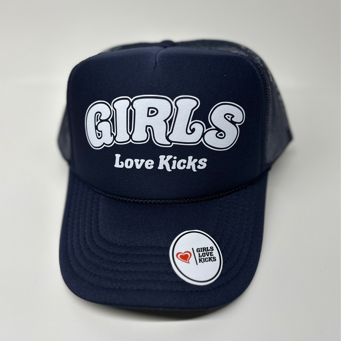 GLK Logo 2 Trucker Hat- Navy