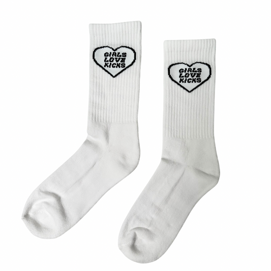 GLK Cotton- Heart Logo Socks