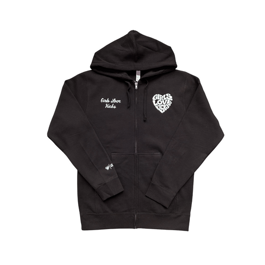 GLK Retro Heart Zip Hoodie