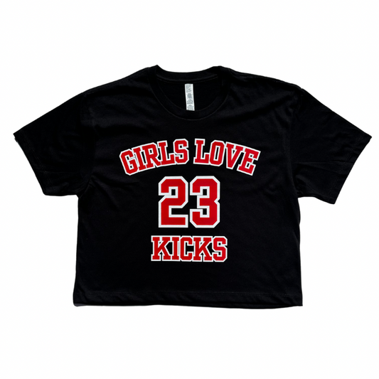 GLK 23 Crop Tee- Black