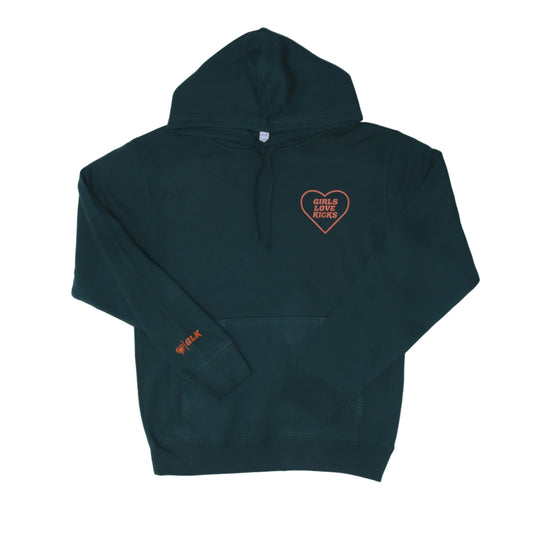 GLK - Forest Green/Orange Hoodie