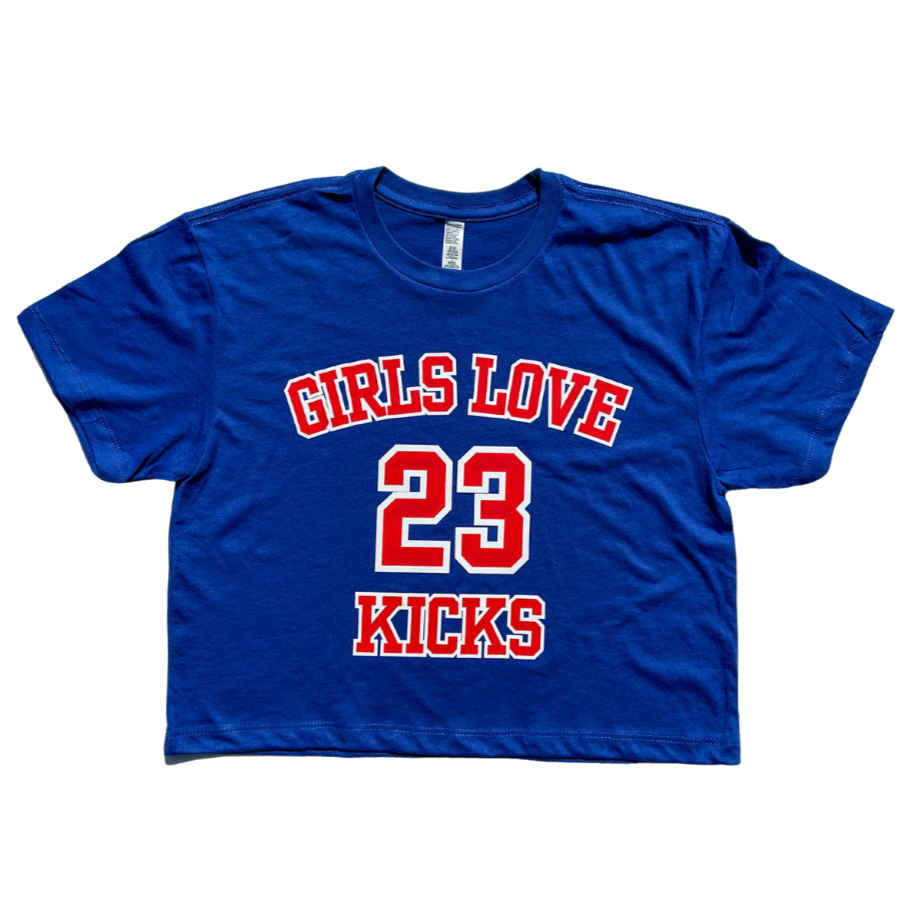 GLK 23 Crop Tee- Royal Blue