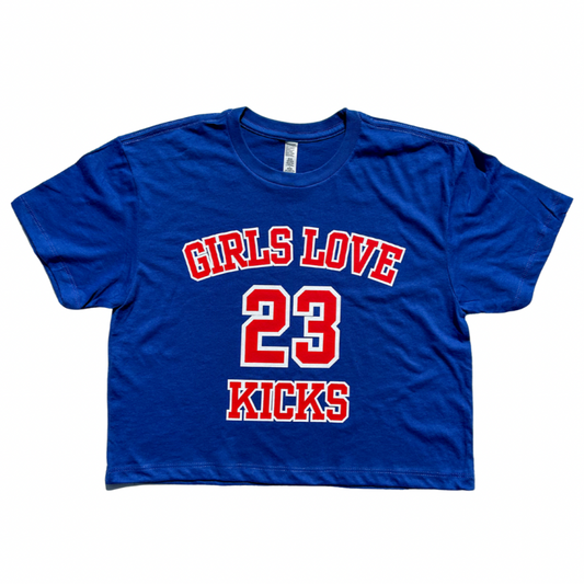 GLK 23 Crop Tee- Royal Blue
