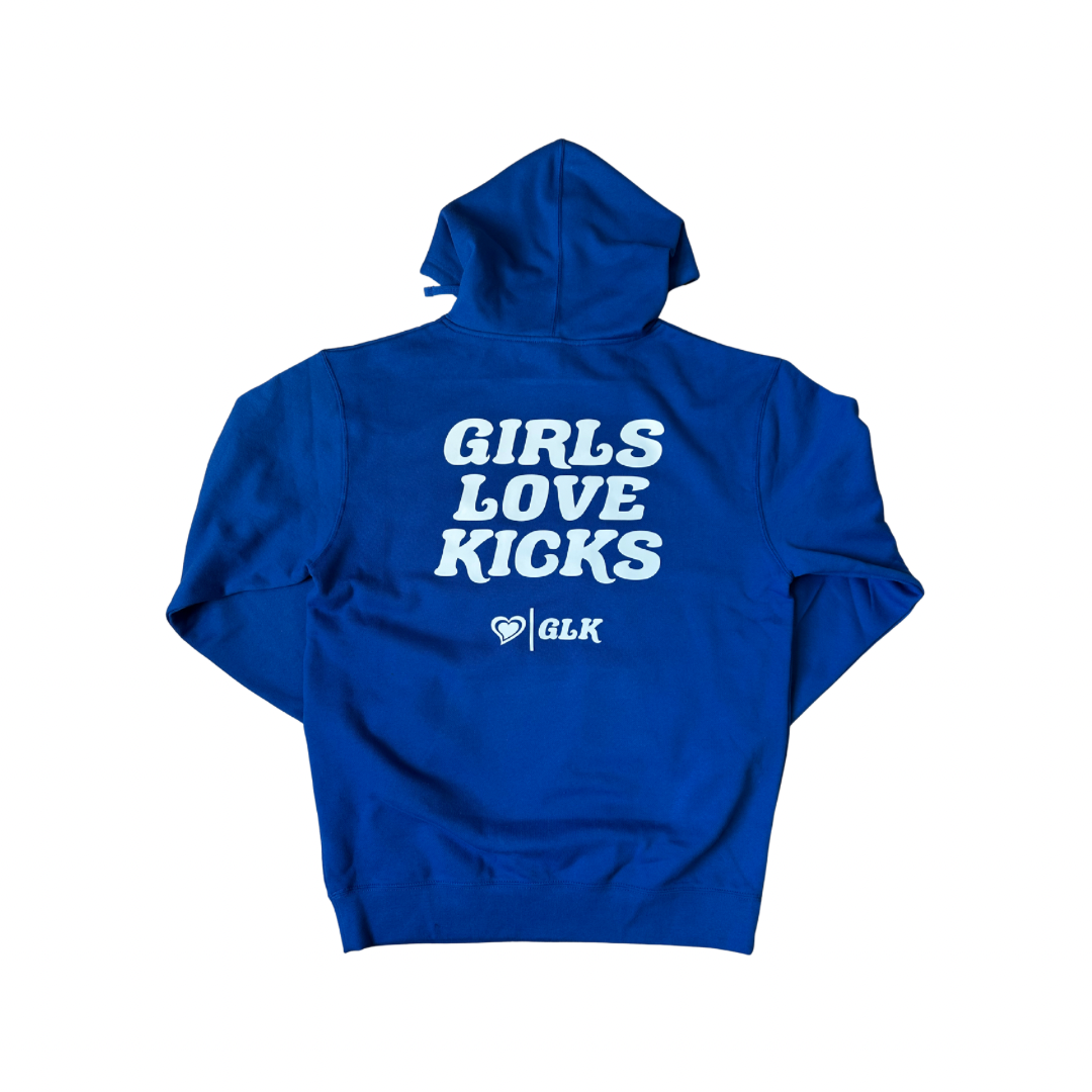 GLK - Royal Blue/White Hoodie