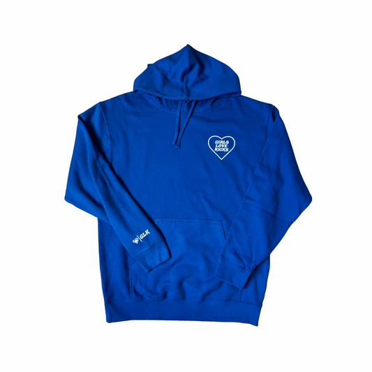 GLK - Royal Blue/White Hoodie