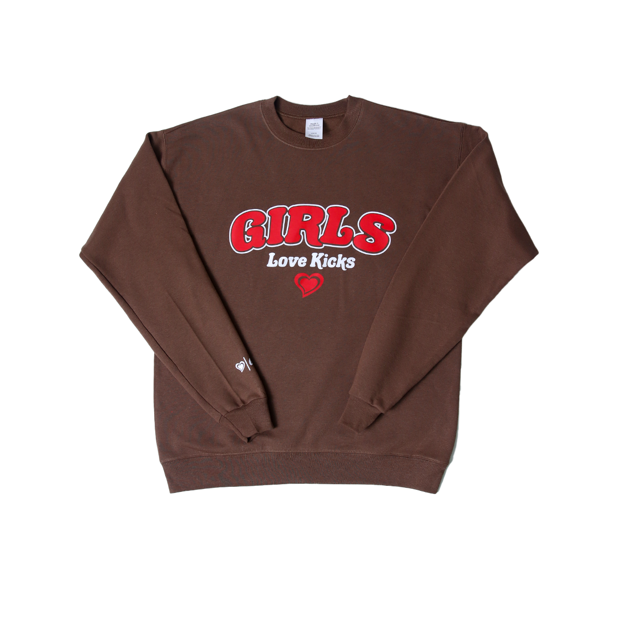 Girls Crewneck (Brown)