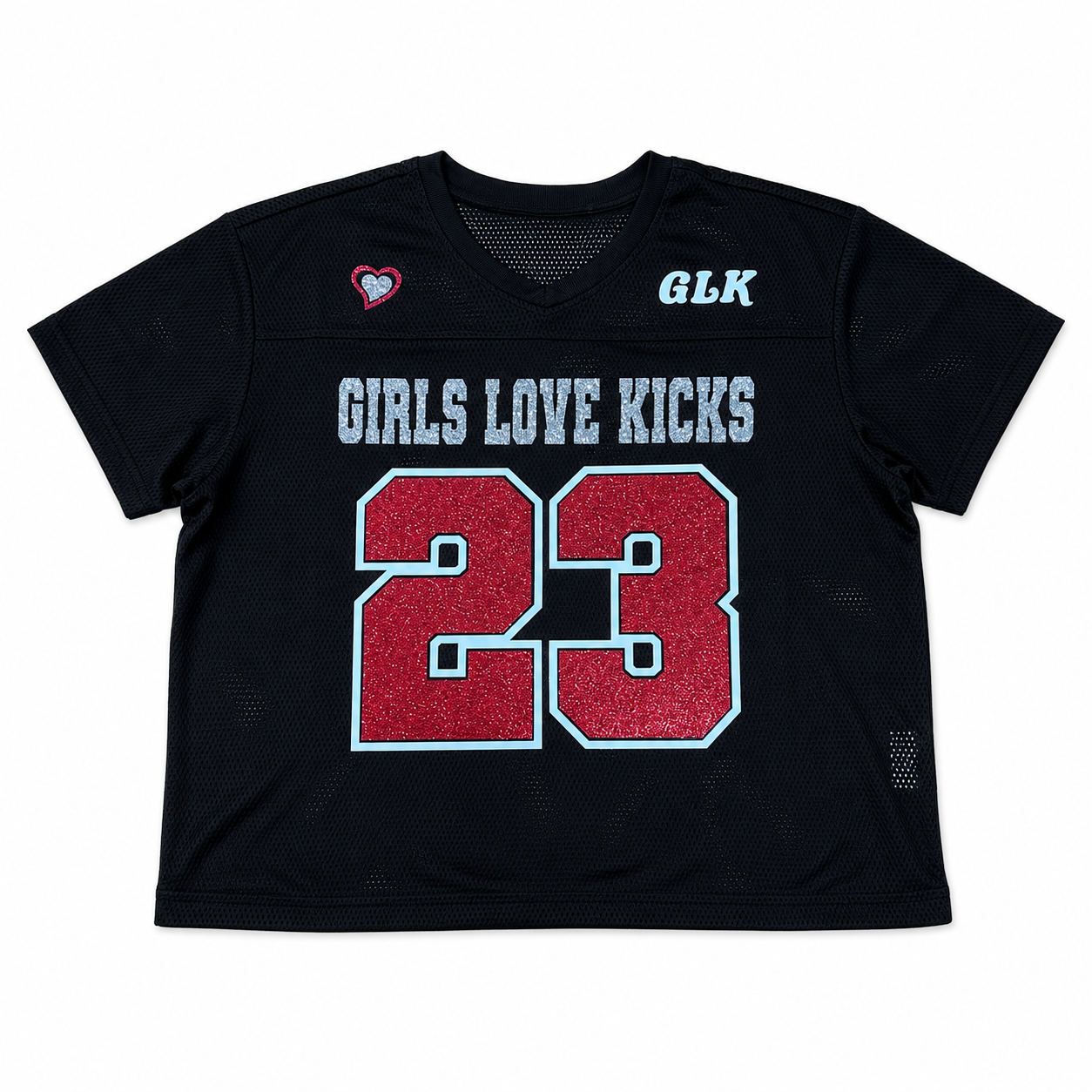 GLK Glitter Mesh Jersey