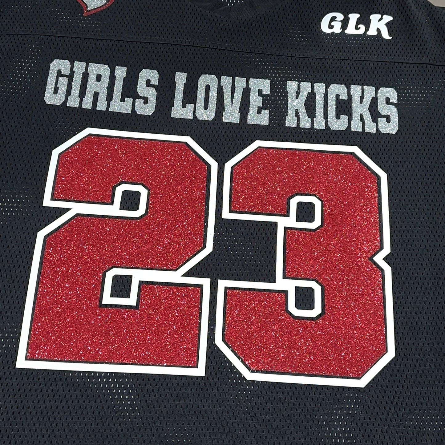 GLK Glitter Mesh Jersey